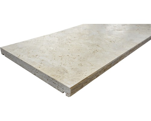 Rebord de fenêtre en travertin