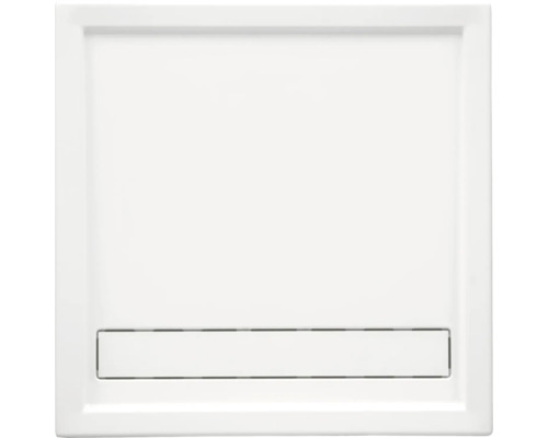 Receveur de douche OTTOFOND Techno Techno-Board 80 x 100 x 3 cm blanc brillant lisse 990963