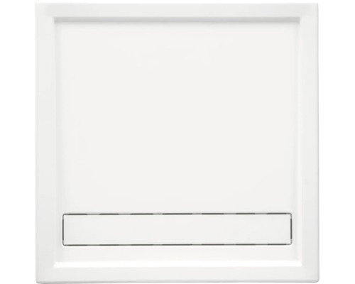 Receveur de douche OTTOFOND Techno Techno-Board 90 x 90 x 3 cm blanc brillant lisse 990965