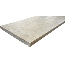 FLAIRSTONE Mauerabdeckplatte Roma beige mit Wassernase 115 x 27 x 3 cm