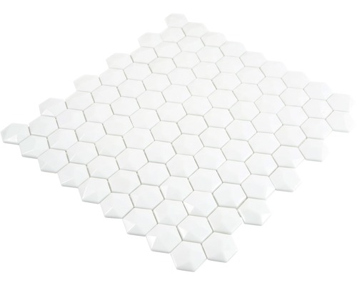 Filet de carreaux de mosaïque hexagonaux