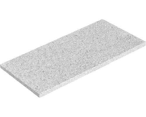 Dalle pour terrasses en granite gris 60 x 30 x 2 cm