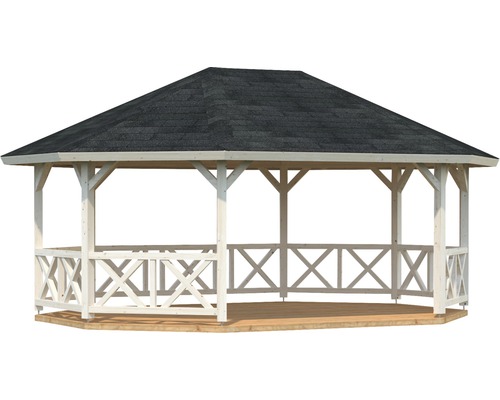 Pavillon de jardin en bois avec bardeau