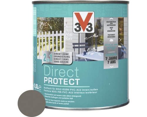 Laque couleur V33 Direct Protect taupe 0.5 l
