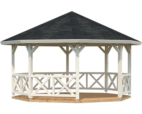 Pavillon de jardin en bois avec toit