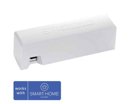 Contact de porte et de fenêtre optique Eurotronic Z-Wave Plus 700203 blanc - compatible avec SMART HOME by hornbach-0