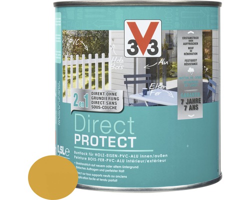 Laque couleur V33 Direct Protect miel 0.5 l