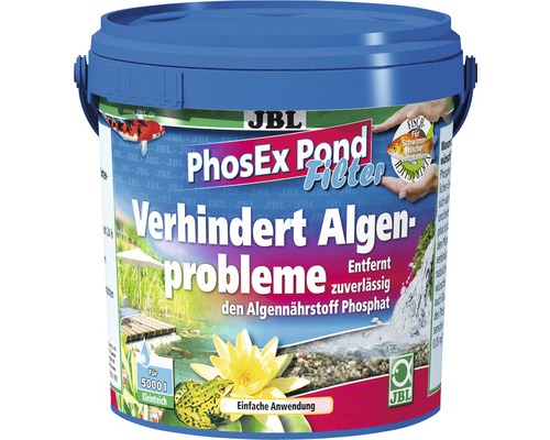 Produit de prévention contre les algues JBL PhosEx Pond Filter 500 g
