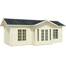 Gartenhaus Palmako Anna 26,8 m² inkl. Fussboden 904 x 560 cm natur