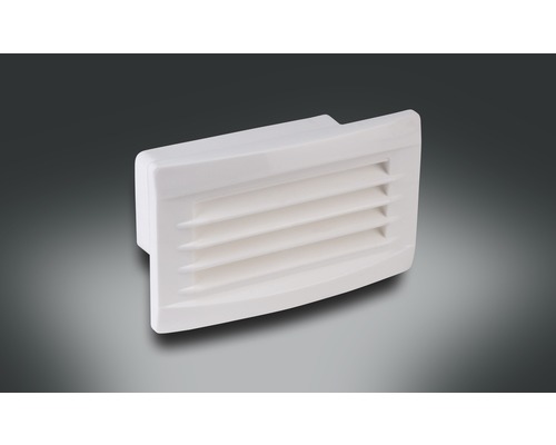 Raccord direct de grille extérieure Rotheigner blanc 111x54 mm avec clapet anti-retour