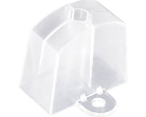 Gutta Abstandshalter Sinus 177/51 für Kunststoffplatten transparent Pack = 50 St