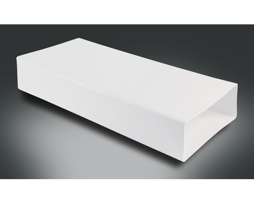Flachkanal Rotheigner weiss 220x90 mm Länge 500 mm Flachkanal Rotheigner weiss 220x90 mm Länge 500 mm