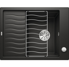 Blanco ELON 45 S Spüle BxT 650x500 mm Silgranit schwarz inkl. Tropfgitter 525879