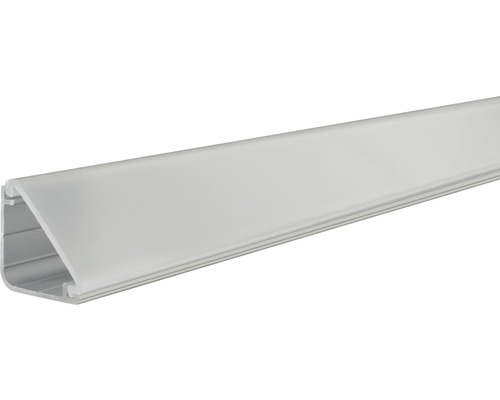 Delta Profil mit Diffusor 2 m alu eloxiert 70261 Delta Profil mit Diffusor 2 m alu eloxiert 70261