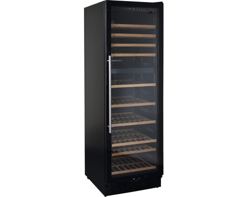 Armoire à vin climatisée Kibernetik BWS188 lxhxp 60x187.5x73.5 cm noire 021214