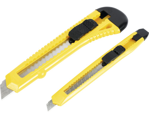 Deux cutters à lame sécable