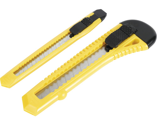 Deux cutters avec lames pour couper