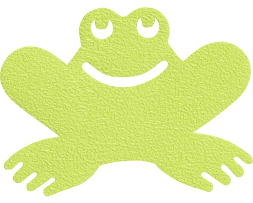 Autocollant antidérapant pour baignoire en forme de grenouille