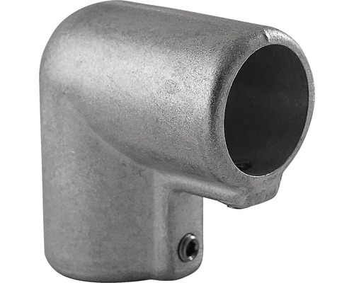Winkelverbinder 1" grau Ø 33.7 cm Rohrverbinder Winkelstück aus Metall