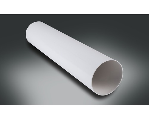 Tube rond Rotheigner blanc LN 125 mm Longueur 1 m