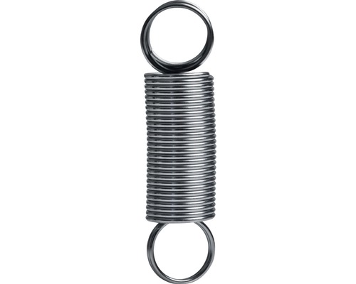 Ressort de traction galvanisé 4.8x15.5x0.8 mm 100 unités Ressort de traction métallique avec œillets