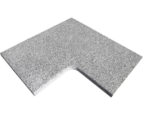 Plaque d''angle en granit pour plan de travail de cuisine