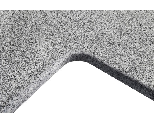 Vue détaillée d''un plan de travail en granit