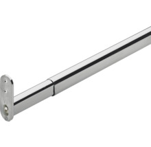 Tringle de penderie extensible avec support pour montage mural