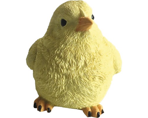 Figurine décorative Lafiora poussin h 7cm jaune