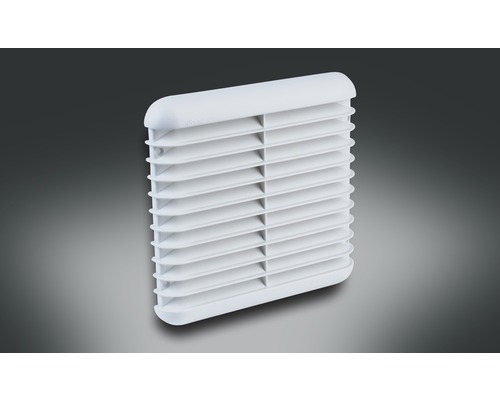 Grille extérieure Rotheigner avec ressorts de serrage en plastique bleu clair 166 x 166 mm