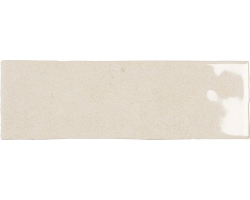 Carrelage mural Nolita 6.5x20 cm beige brillant