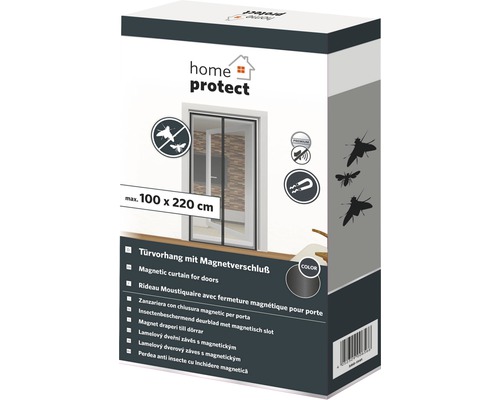 Emballage d''un rideau de porte magnétique d''une taille maximale de 100 sur 220 centimètres