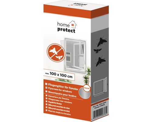 Verpackung für Fliegengitter für Fenster mit maximal 100 x 100 Zentimeter Größe