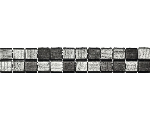 Frise GL-510004 argent-noir 29.8x4.8 cm