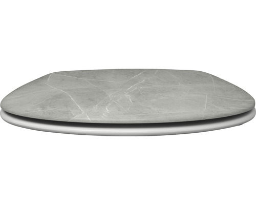 Abattant WC aspect marbre