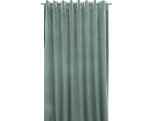 Voile à passants avec galon fronceur Velvet menthe 140x280 cm Voile à passants avec galon fronceur Velvet menthe 140x280 cm