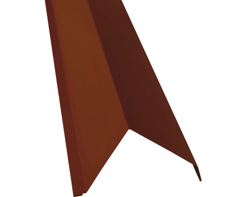 Tôle de rive métallique pour couverture de toit