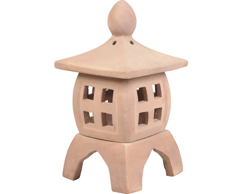 Japanische Gartenlaterne aus Terrakotta