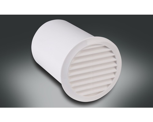 Aération murale Rotheigner avec tubulures de 150 mm plastique blanc LN 100