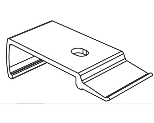 Halterung mit Loch zur Befestigung