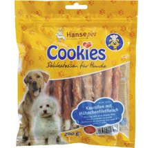 Hundesnack Cookies Hähnchenfilet auf Kaurolle 200 g-thumb-0