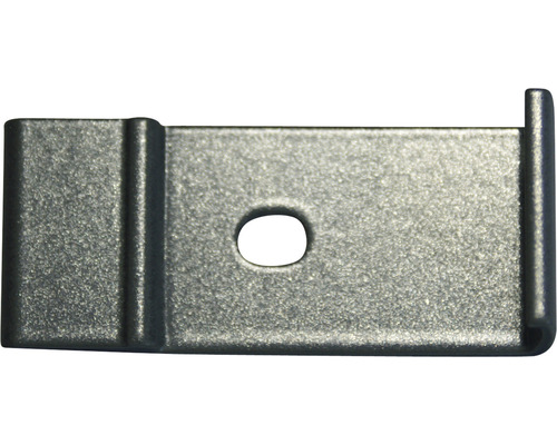 Metallhalterung mit Befestigungsloch