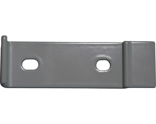 Metallhalterung mit zwei Befestigungslöchern