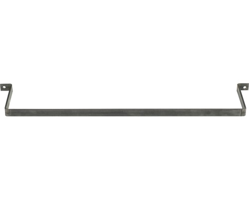 Système de suspension pour pièce de stockage 16,5x79x2,5 cm acier galvanisé Support métallique avec trous de fixation