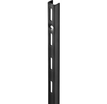 Dolle Wandschiene 1-reihig 495 mm schwarz
