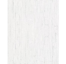 Weisse Tapete mit vertikalem Muster