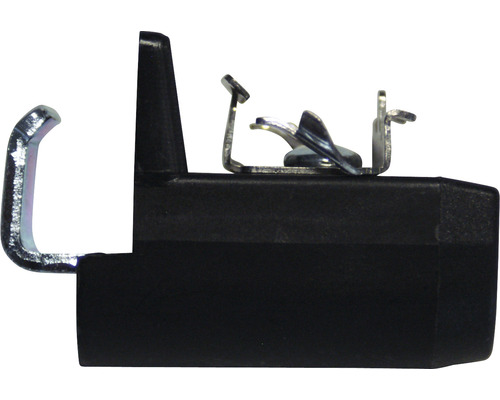 Équerre de serrage SOLUNA pour fenêtre en plastique, pour store plissé sur mesure 8JPR noir Équerre de serrage SOLUNA pour fenêtre en plastique, pour store plissé sur mesure 8JPR noir