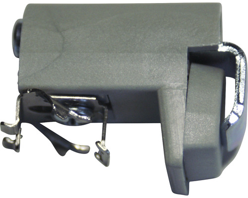 Équerre de serrage SOLUNA pour fenêtre en plastique, pour store plissé sur mesure 7TS1 gris Équerre de serrage SOLUNA pour fenêtre en plastique, pour store plissé sur mesure 7TS1 gris
