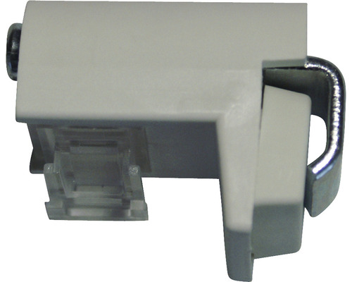 Équerre de serrage SOLUNA pour fenêtre en plastique, pour store plissé sur mesure A5VE blanc Équerre de serrage SOLUNA pour fenêtre en plastique, pour store plissé sur mesure A5VE blanc