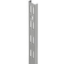Dolle Wandschiene 2-reihig 495 mm silber